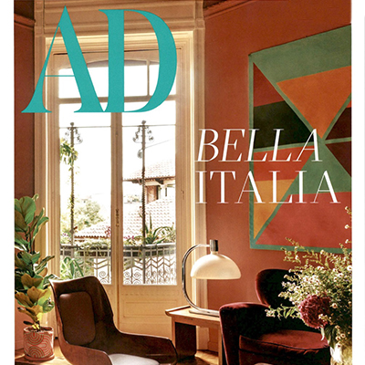 SPECIAL MENTION OF THE NEW FLAGSHIP STORE MINOTTI MALLORCA IN THE INTERIOR DESIGN MAGAZINE AD GERMANY