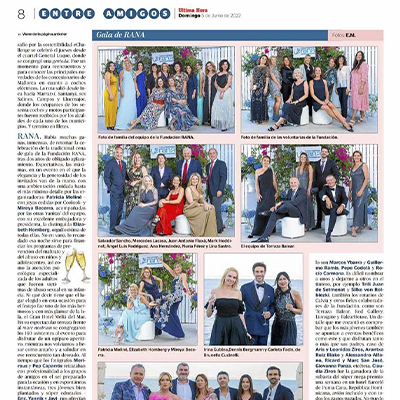 The RANA Foundation’s gala was held again after two years